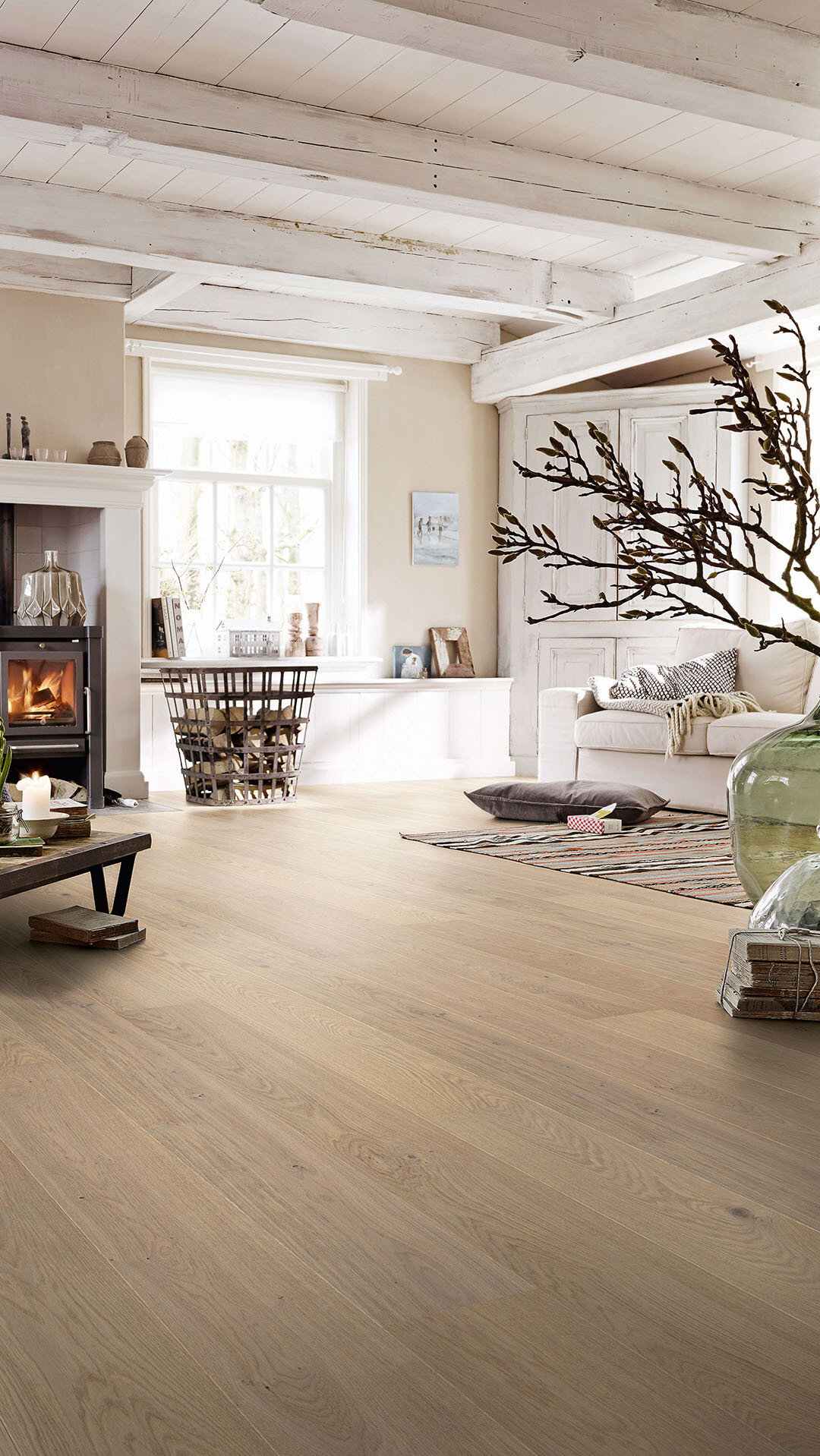 Wohntrend Nordic Style Helle Parkett Landhausdielen im Nordic Style